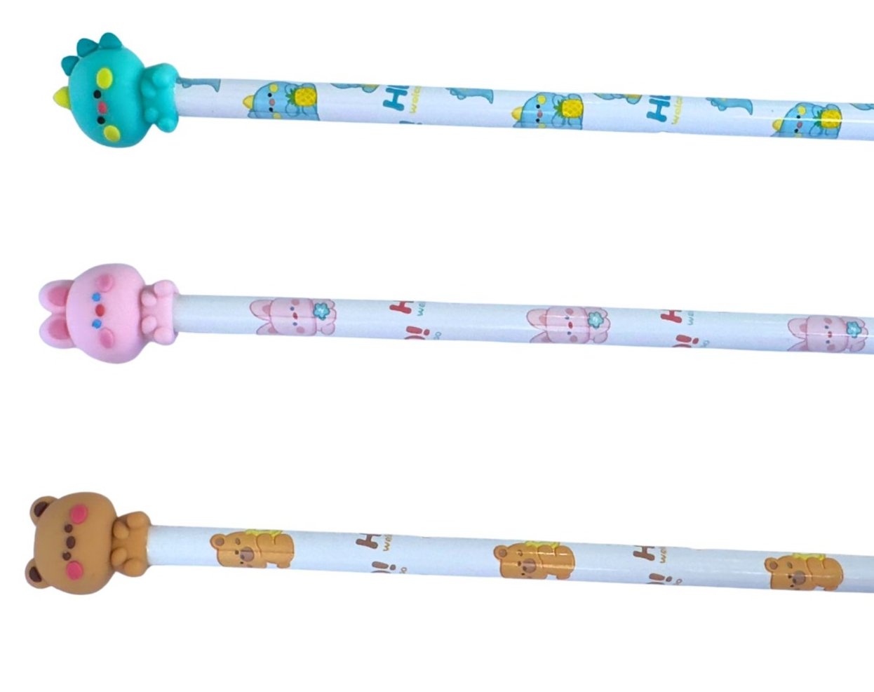 Lápis HB com ponteira - Linha Zoo