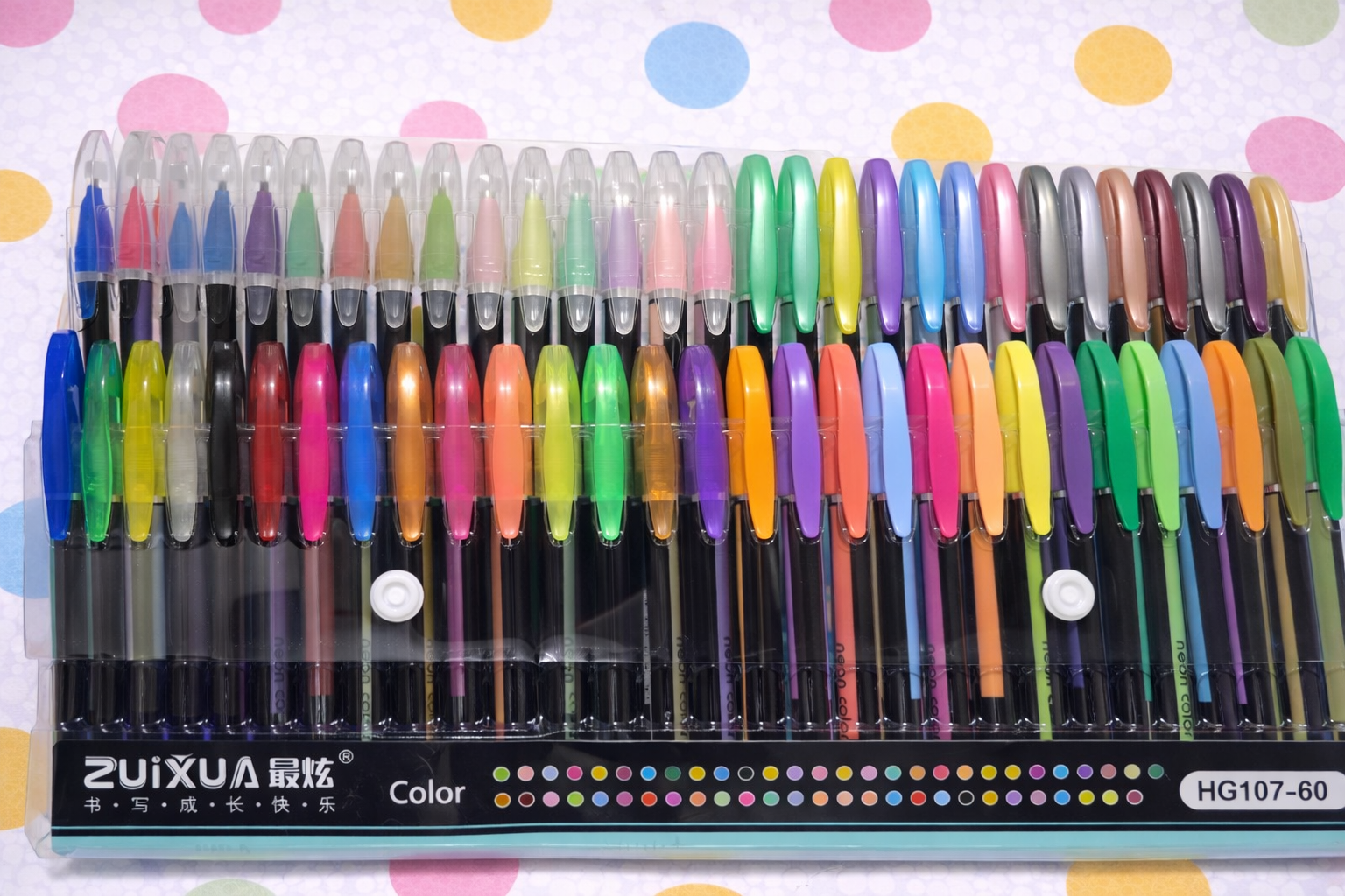 Kit Canetas - Neon 60 cores